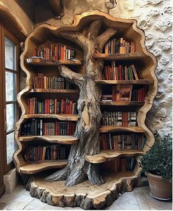 a bookcase